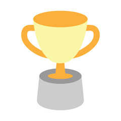 Trophy (Achievements) Vector Flat Icon Design