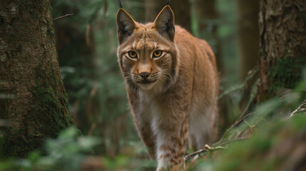 portrait of a lynx