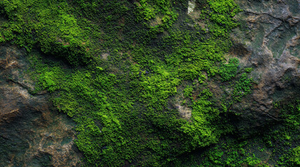 moss on stone