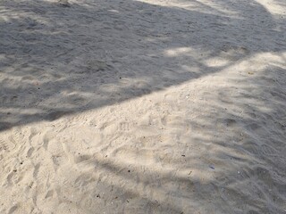 footprints in the sand