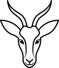 deer head vector