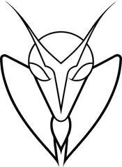 abstract heart shape