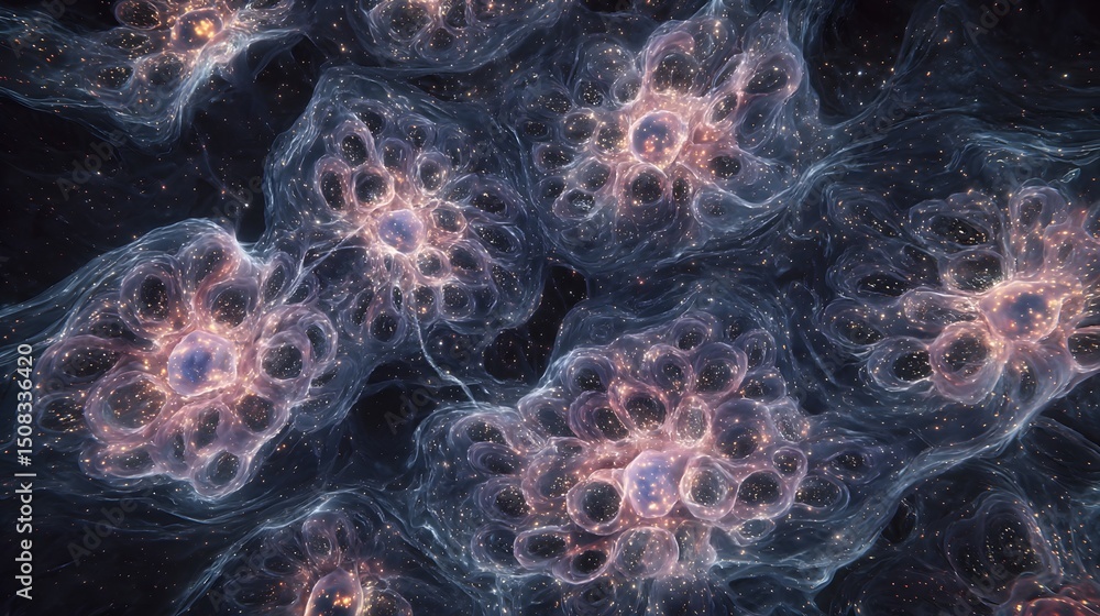 Poster highly detailed and accurate showcasing the complex structure and function of astrocyte cells which 