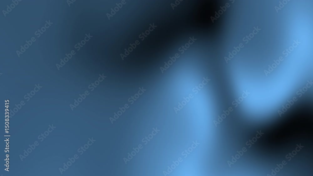 Poster a soft blue and black abstract blur creates a moody and calming visual effect without distinct shape