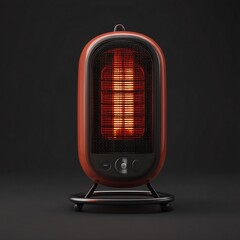 3D Electric Desktop Heater for Quick Heating in Workspaces and Offices,