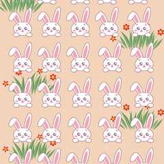 rabbits pattern