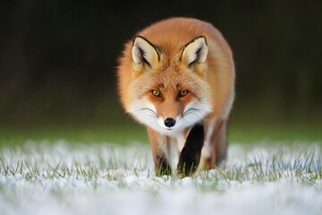 Obraz premium Red fox is looking