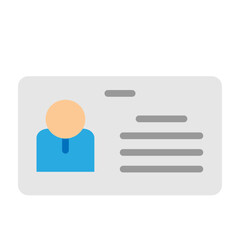 Company Badge Icon Vector Flat Icon Design