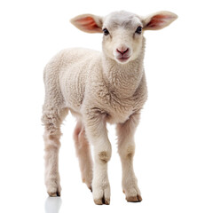 Fototapeta premium sheep png isolated on white background