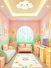 interior of a bedroom