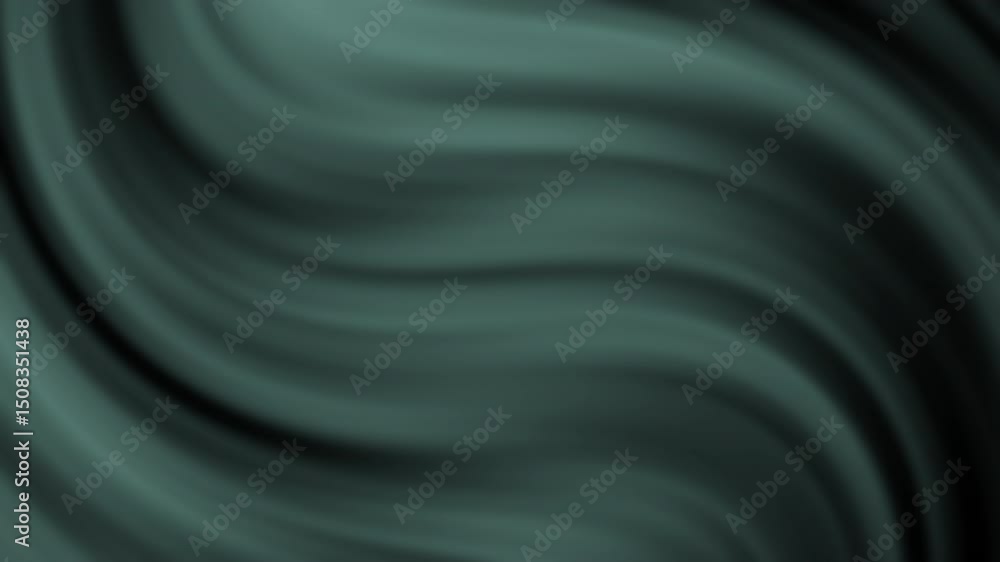 Poster soft, wavy teal lines create an abstract flowing pattern with a smooth, gradient texture, abstract t