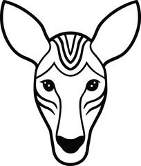 deer head vector