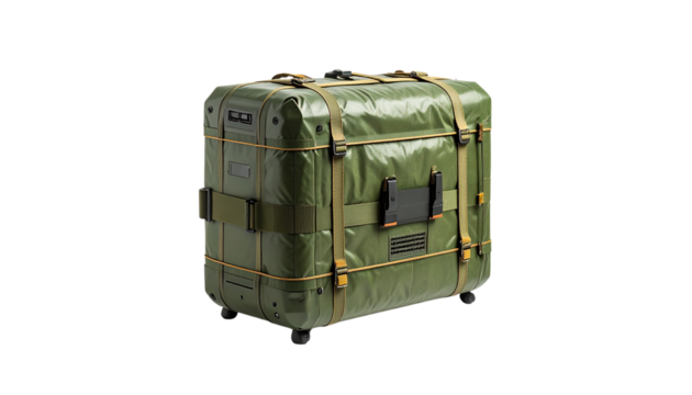 Mysterious Wrapped Device - Retro Tech Enigma Isolated on solid white background Png