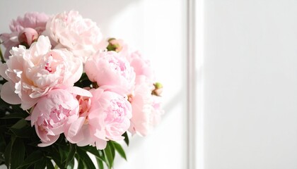 Obraz premium Décorez avec de belles pivoines