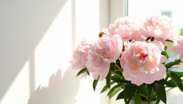 D&eacute;corez avec de belles pivoines