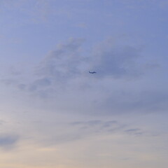 airplane flying in the sky