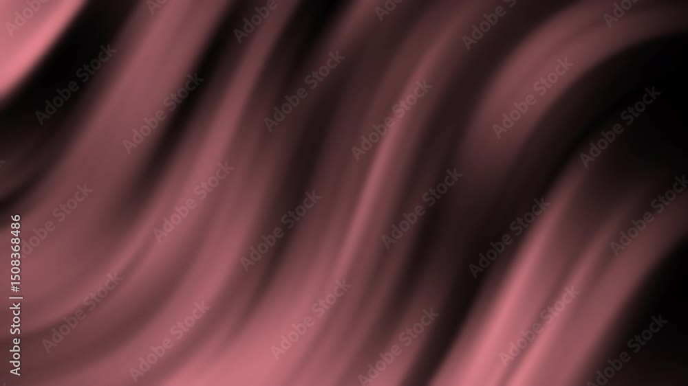 Poster soft, flowing abstract pink and black gradient waves create a smooth, elegant background, abstract t