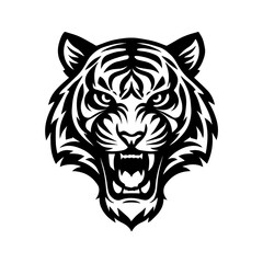 Obraz premium Tiger Head Vector