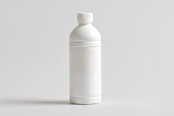 white plastic bottle