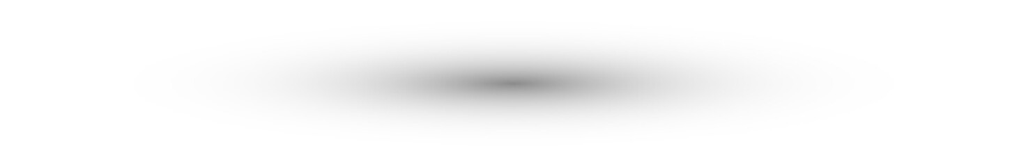 Realistic round and oval shadows