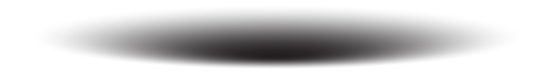 Realistic round and oval shadows