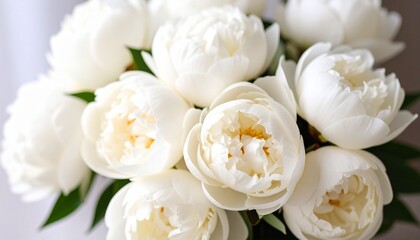 Obraz premium Décorez avec de belles pivoines