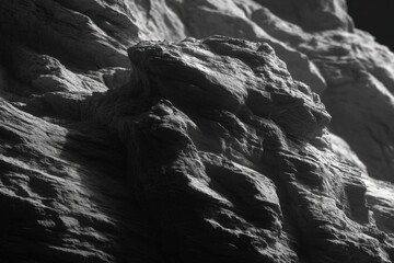 Close Up View Of Rocky Terrain Texture