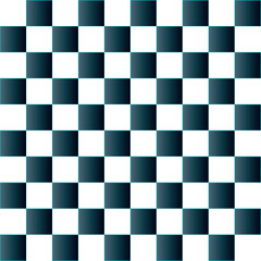 Fototapeta premium 216 03 seamless repeating pattern with small hand drawn checkerboard in navy blue and white. Coastal, Americana, universal dark blue checker - checkered Blue Vector