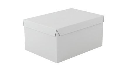 Fototapeta premium White Cardboard Box Mockup, Product Packaging Design