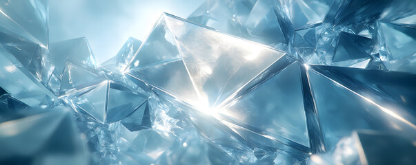 Modern architecture showcases a reflective surface and geometric structure dramatically