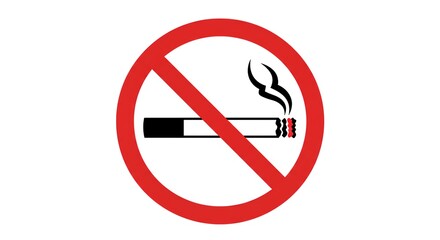 No Smoking Sign - Prohibiting Smoking Area
