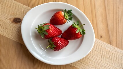strawberries in a bowl