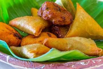 Bouchées amuse-gueule créoles, île de la Réunion 