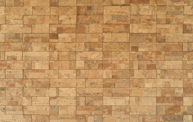 Cork board texture, cork wall tiles background 