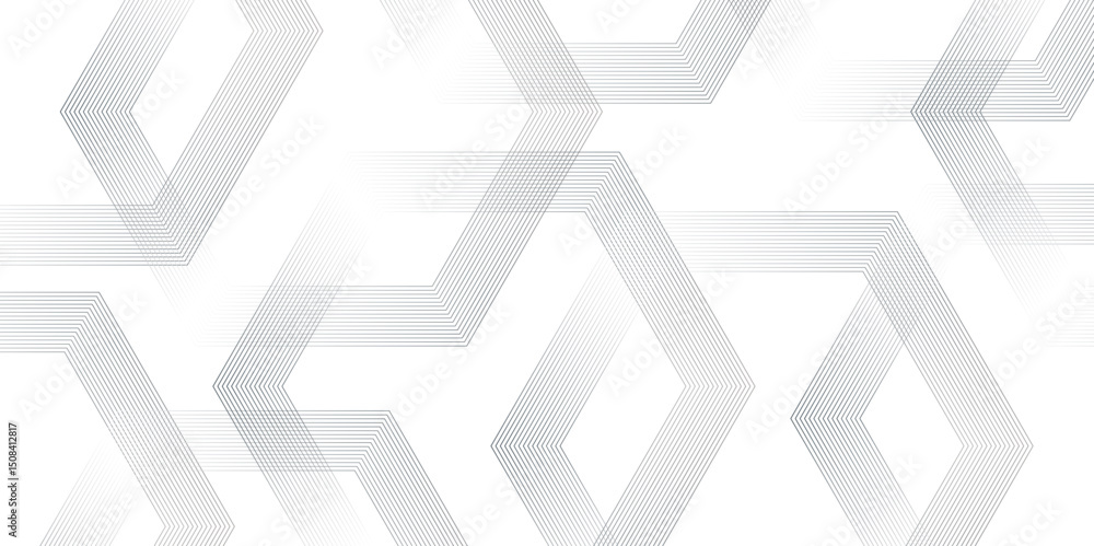 Poster abstract gradient color strips geometric lines on white background with luxury shapes motion strip. 