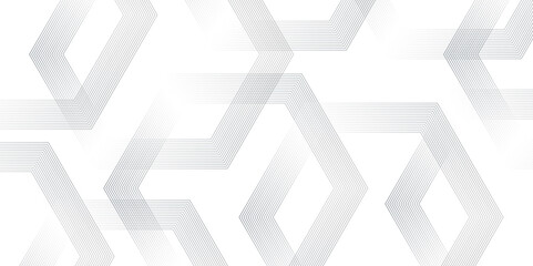 Obraz premium Abstract gradient color strips geometric lines on white background with luxury shapes motion strip. Modern pattern elegant digital line template background. 