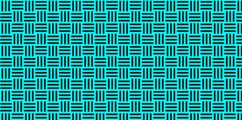 Minimal line Seamless geometric pattern with shapes. Decoration and maze ornament square wall tile.	