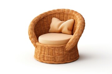 Furniture armchair cushion wicker.