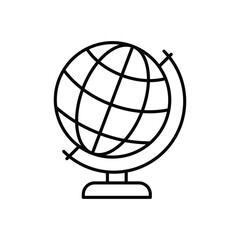 Globe Vector icon