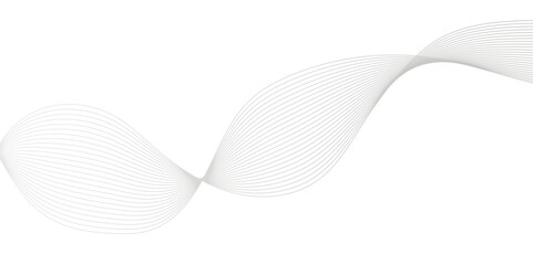 Abstract white and gray wave line futuristic technology flowing particles. modern curved wave smooth stripe seamless pattern. digital frequency track equalizer. stylized wave line art background.