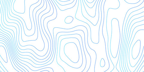 Topographic map background with geographic grid for hiking and mountain sport. modern design with white background and colorful wave line. topographic contour lines vector map seamless pattern vector.