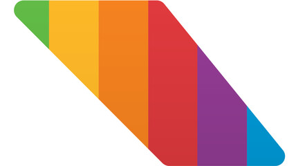 Obraz premium Pride Month Grave Accent/Backtick (`) Rainbow LGBTQ Icon