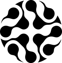 Interconnected Molecular Network in a Circular Arrangement