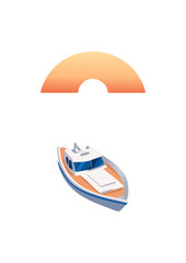 The boat was alone, truly alone, in a way that few human experiences allow. There were no other vessels in sight, no distant plumes of smoke from passing ships, no contrails in the sky