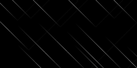 Abstract grey lines on black background with luxury shapes square background. Modern pattern elegant gray line template background. Vector black abstract background lines striped metallic concept.