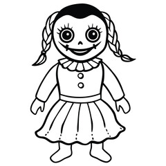 christmas decoration isolated on white