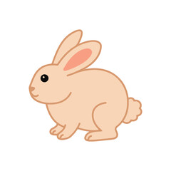 Easter Bunny Clipart - Spring Animal Character