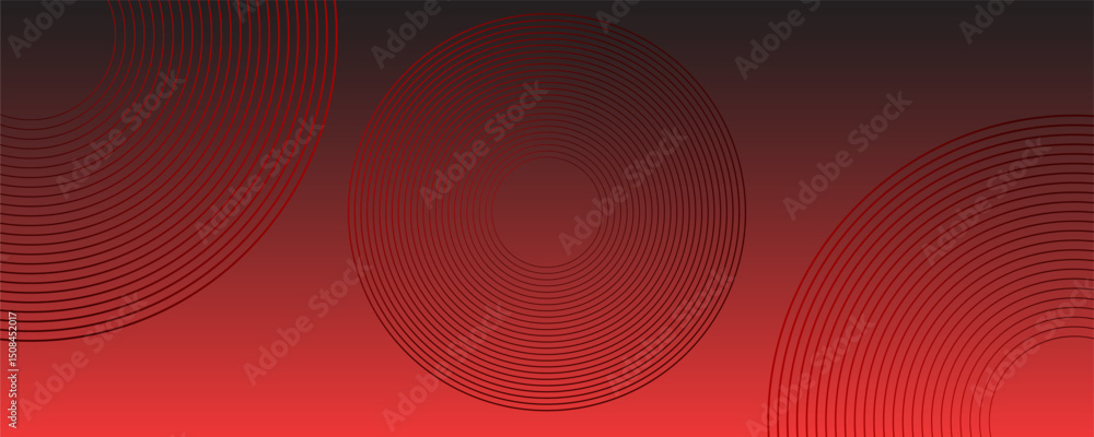 Leinwandbilder dark red dynamic abstract vector background with diagonal lines. 3d business presentation banner cov