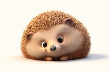 A cute Hedgehog hedgehog cartoon mammal.