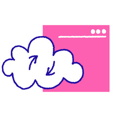 Cloud synchronization and browser window